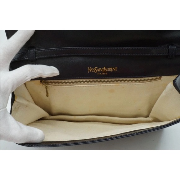 Yves Saint Laurent Black Shoulder Bag - Picture 10 of 12